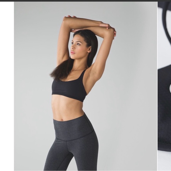lululemon athletica Free to Be Black Sports Bra - Picture 4 of 7